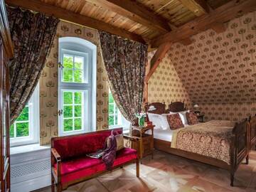 Фото номера Представительский номер с кроватью размера «king-size» Отель Pałac Ciekocinko Hotel Resort &amp; Wellness г. Ciekocinko 6